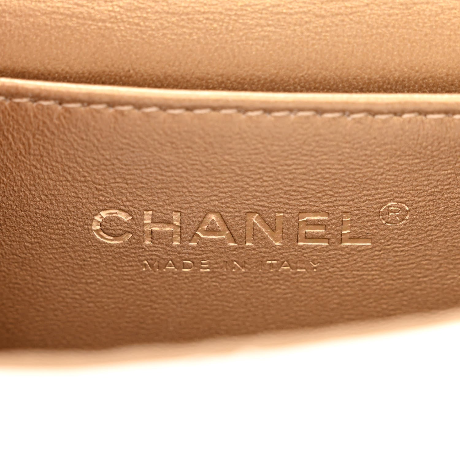 Chanel Goatskin Quilted Chic Pearls Flap White 6 of 10