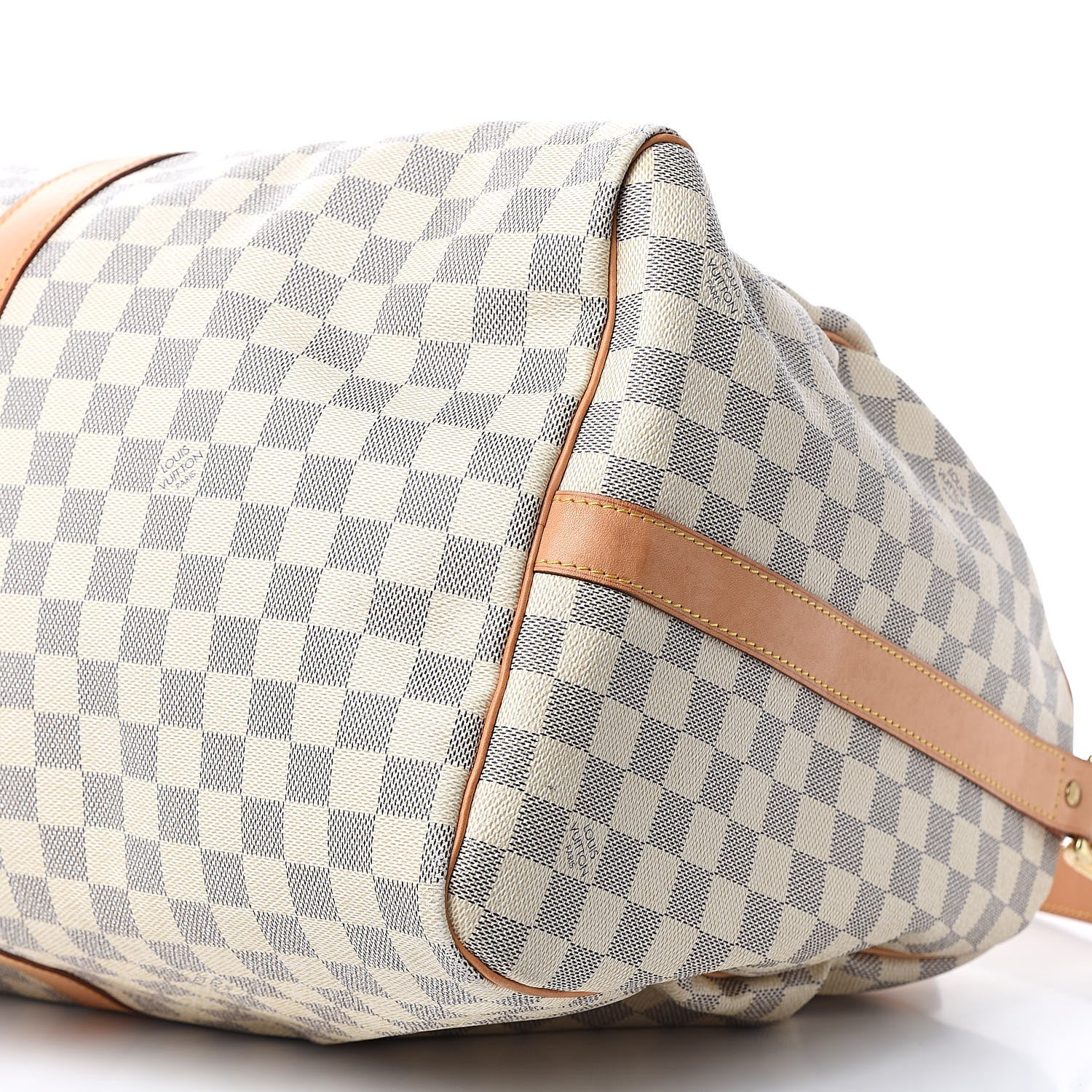 Louis Vuitton Damier Azur Keepall Bandouliere 55 12 of 16