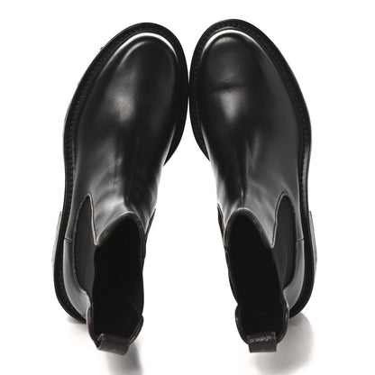 Louis Vuitton Calfskin Monogram Beaubourg Ankle Boots Black 2 of 7
