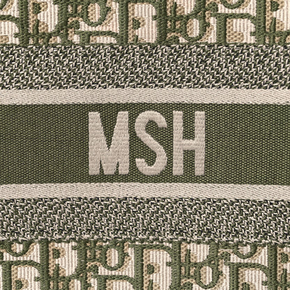 Christian Dior Oblique Large Book Tote Vert Multicolor 16 of 25