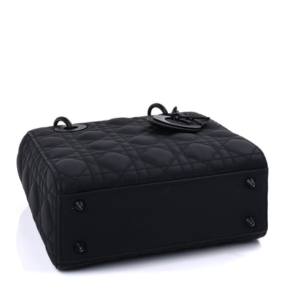 Christian Dior Ultra Matte Calfskin Cannage Small My ABCDior Lady Dior Black 3 of 8