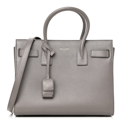 Saint Laurent Calfskin Baby Sac De Jour Fog 1 of 7