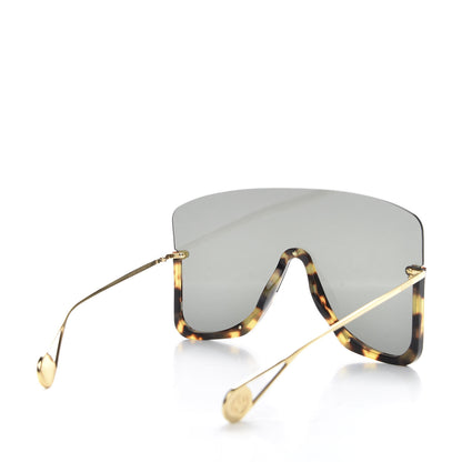 Gucci Acetate Oversized Aviator Sunglasses GG0540S Tortoise 4 of 7
