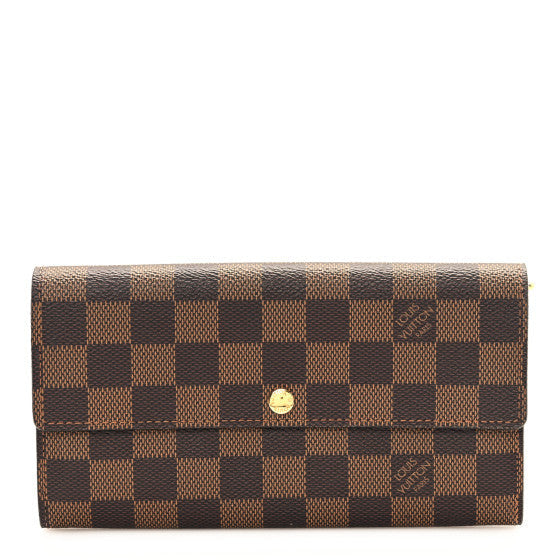 Damier Ebene Sarah Wallet