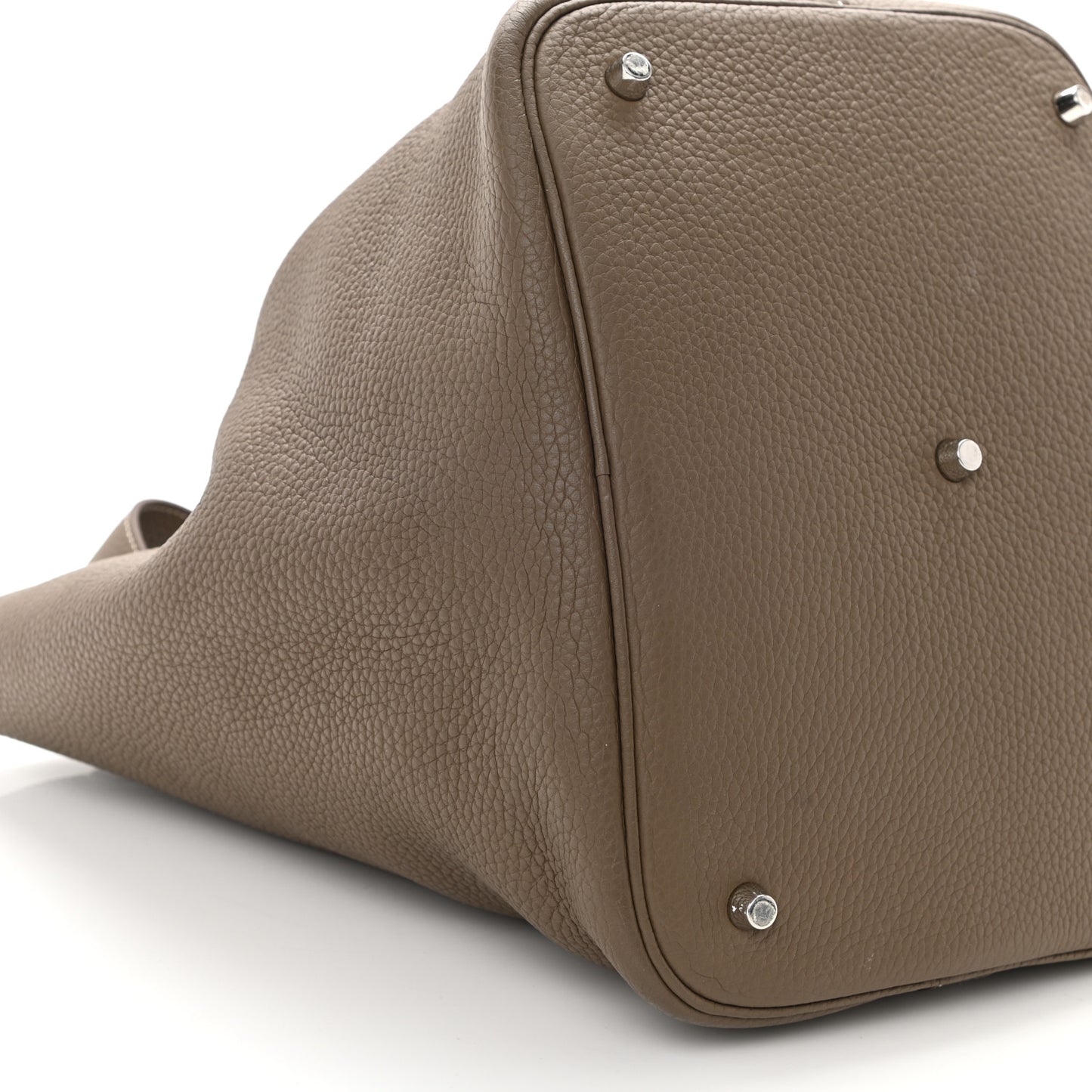 Taurillon Clemence Picotin Lock 26 GM Etoupe