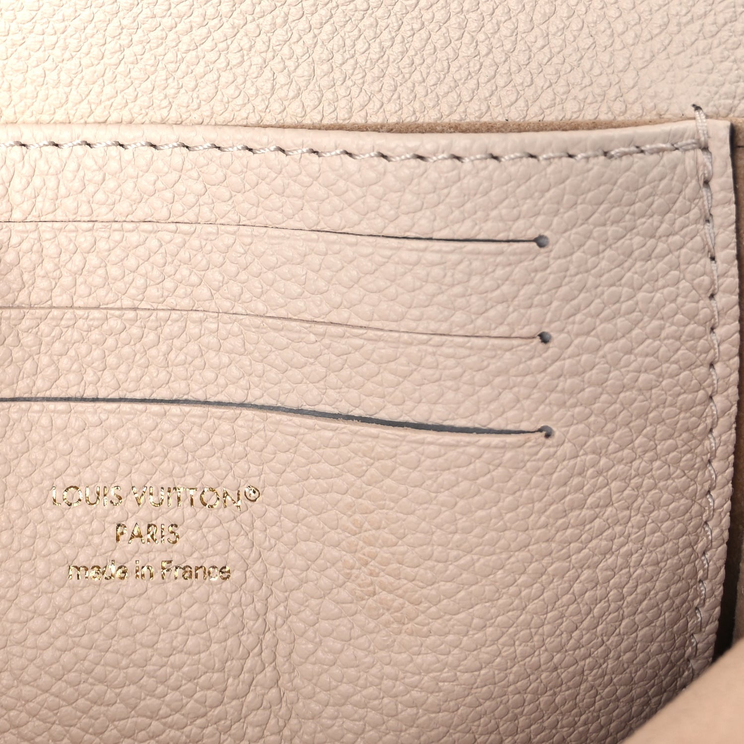 Louis Vuitton Empreinte Monogram Nano Madeleine  Creme 5 of 8
