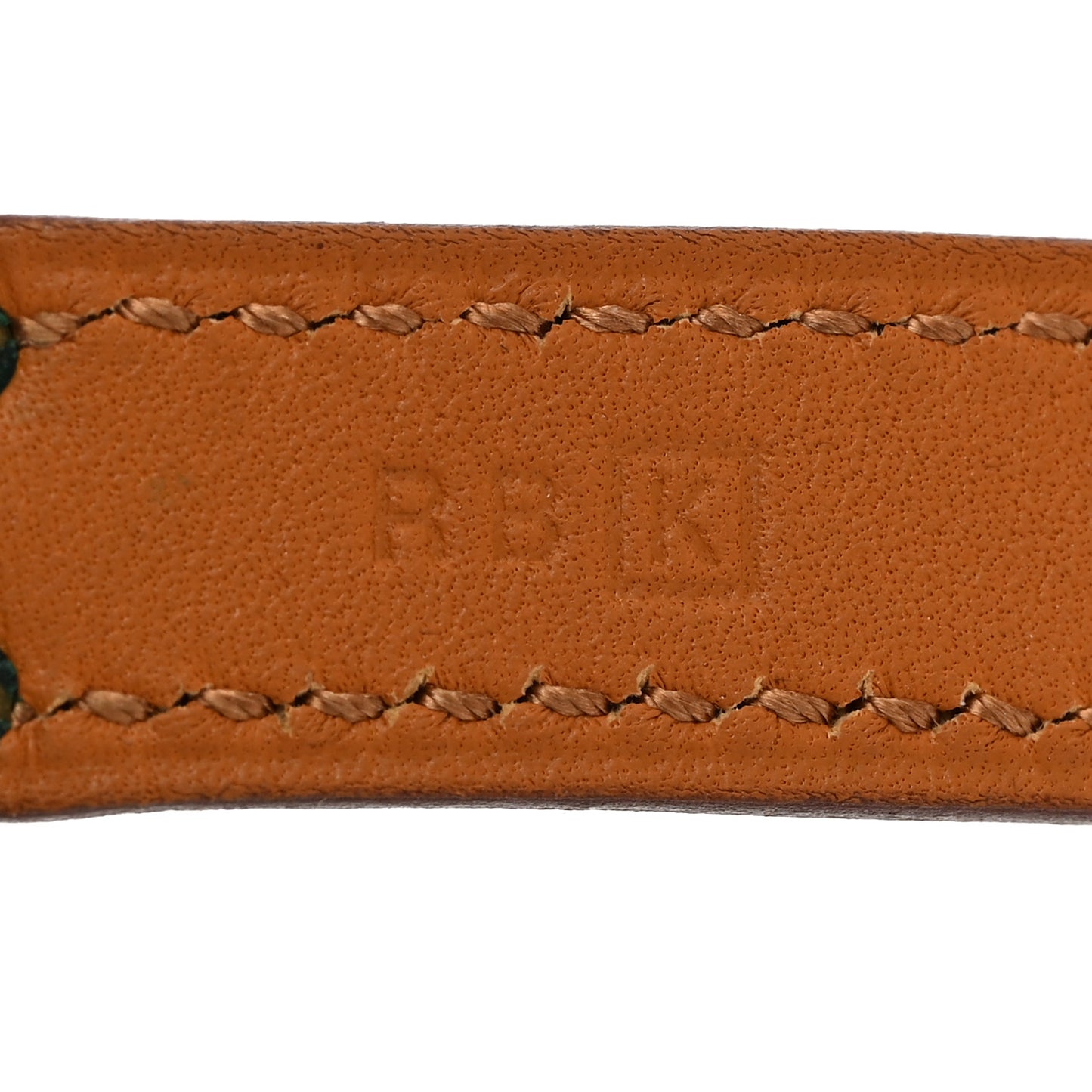 Barenia Kelly Double Tour Bracelet XS Fauve