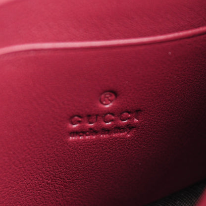 Gucci GG Supreme Monogram Blooms Chain Wallet Beige Multicolor Dry Rose 6 of 7