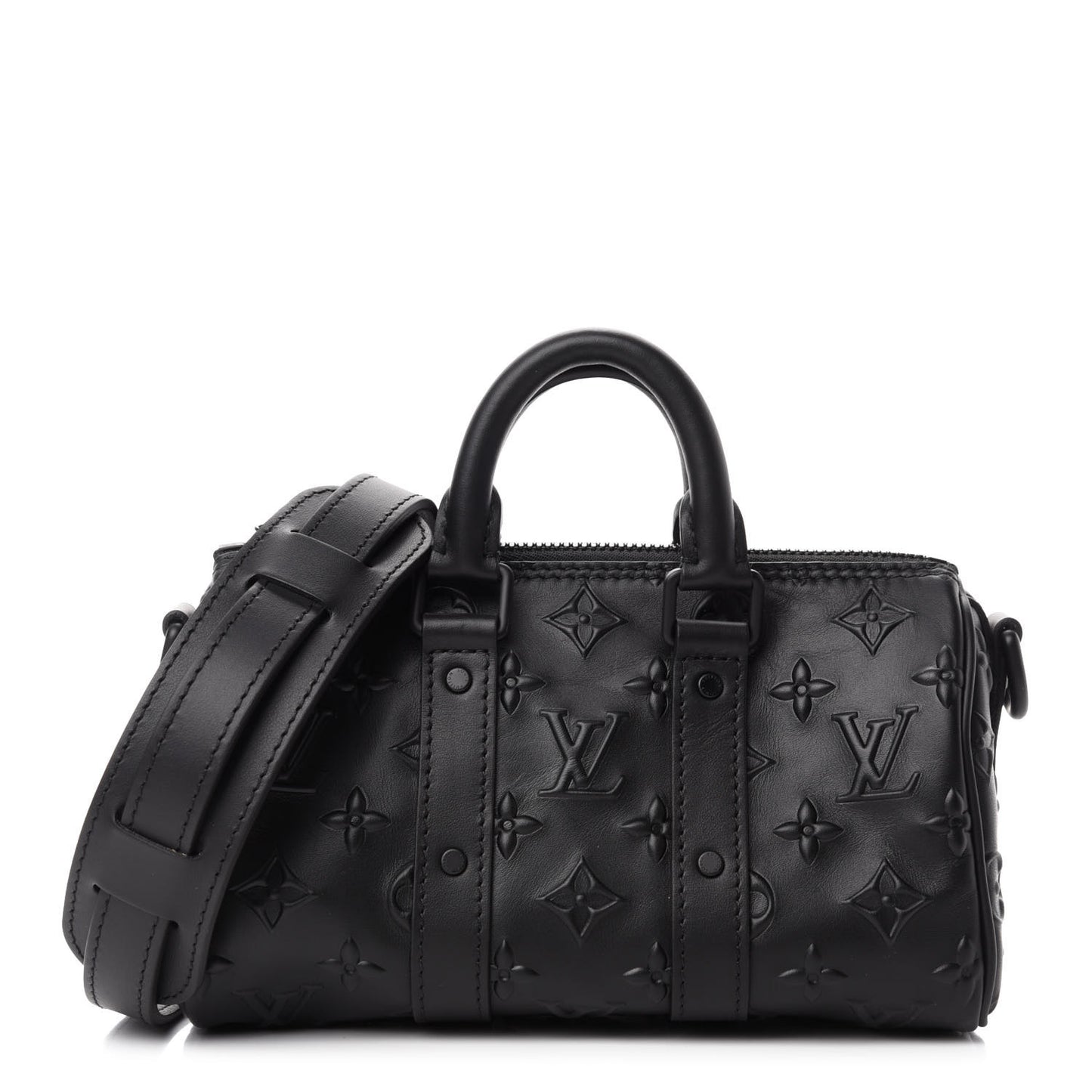 Monogram Seal Keepall XS Black