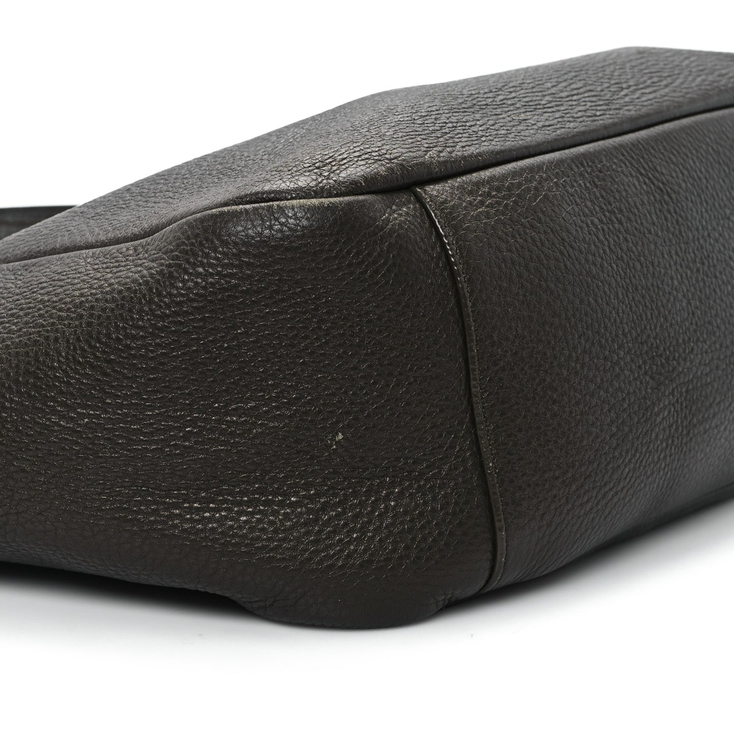 Grained Deerskin Bea Tote Musk