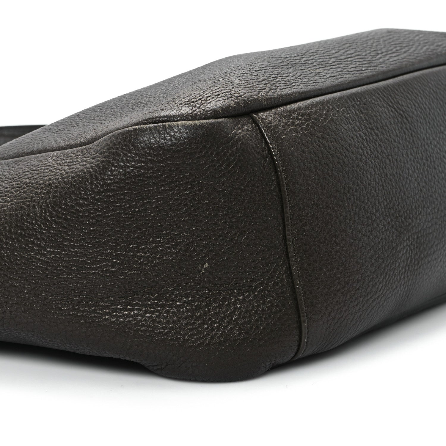 Saint Laurent Grained Deerskin Bea Tote Musk 9 of 15