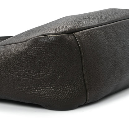 Saint Laurent Grained Deerskin Bea Tote Musk 9 of 15