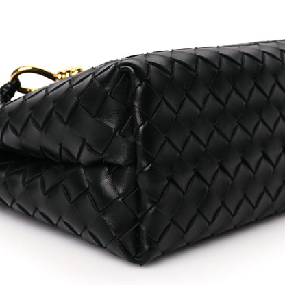 Bottega Veneta Nappa Intrecciato Small Andiamo Shoulder Bag Black 8 of 8