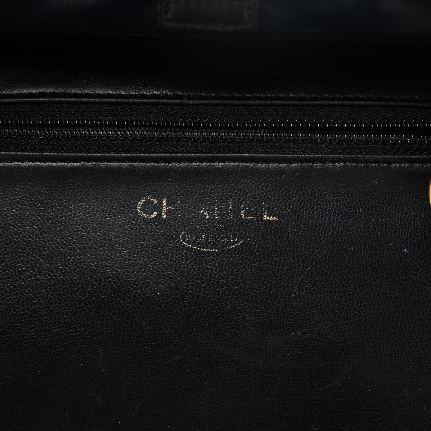 Chanel Patent CC Vanity Cosmetic Case Black 6 of 7