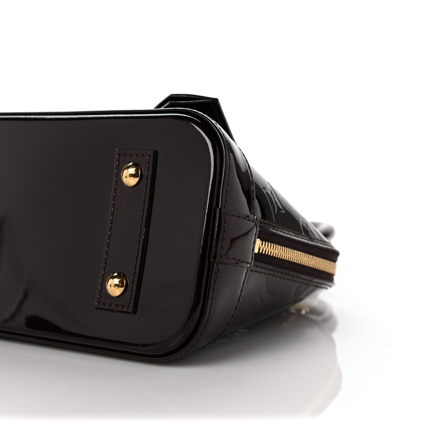 Louis Vuitton Vernis Alma BB Amarante 8 of 8