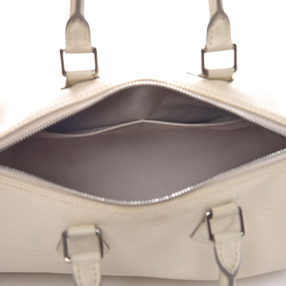 Louis Vuitton Epi Speedy 30 Ivory 5 of 19
