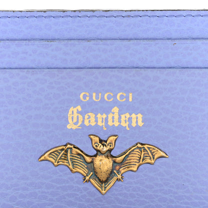 Gucci Calfskin Garden Bat Card Holder Periwinkle 8 of 8