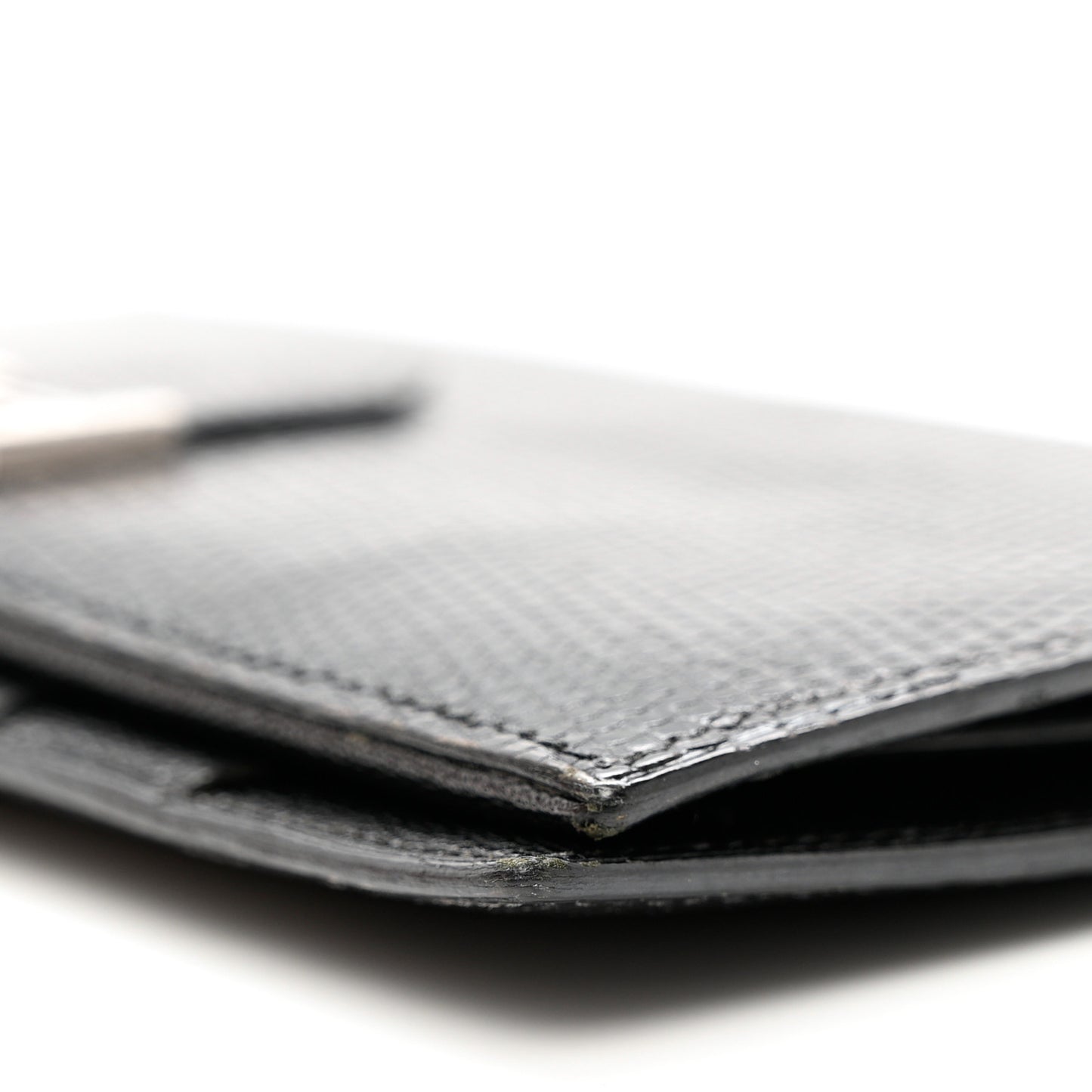 Niloticus Lizard Bearn Wallet Black