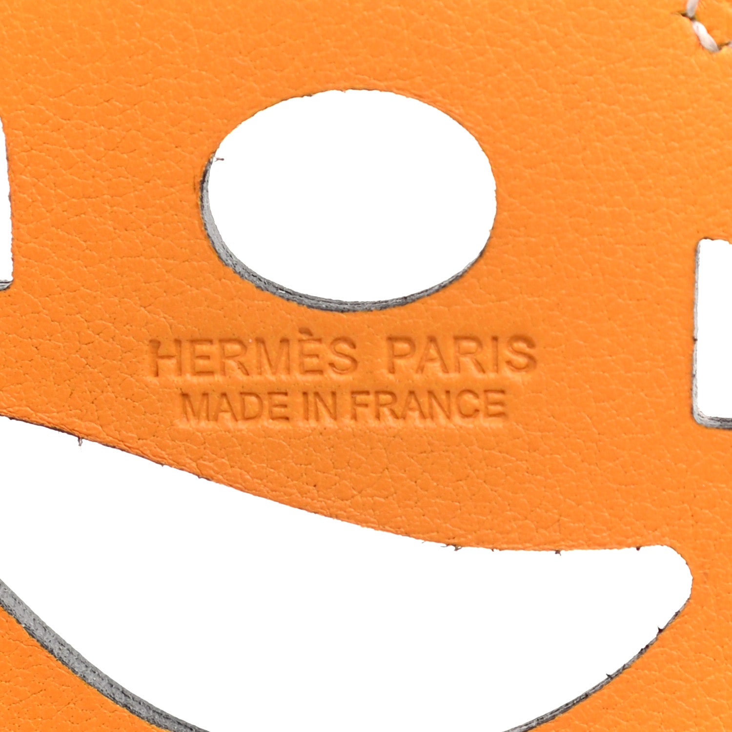 Hermes Swift Paddock Cheval Horse Bag Charm Jaune D'or 3 of 3