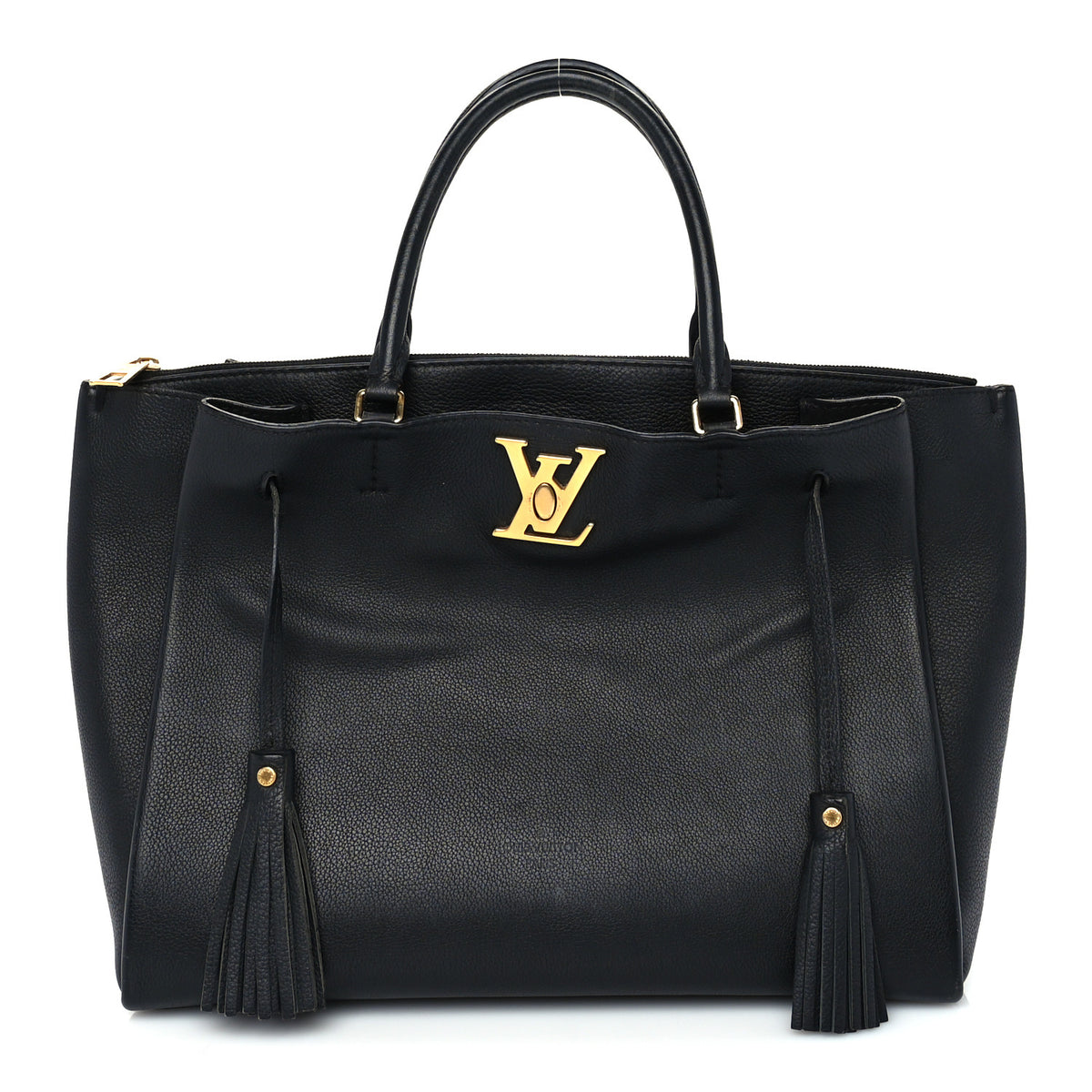 Louis Vuitton Calfskin Lockmeto Black 1 of 8