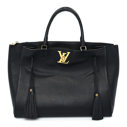 Louis Vuitton Calfskin Lockmeto Black 1 of 8
