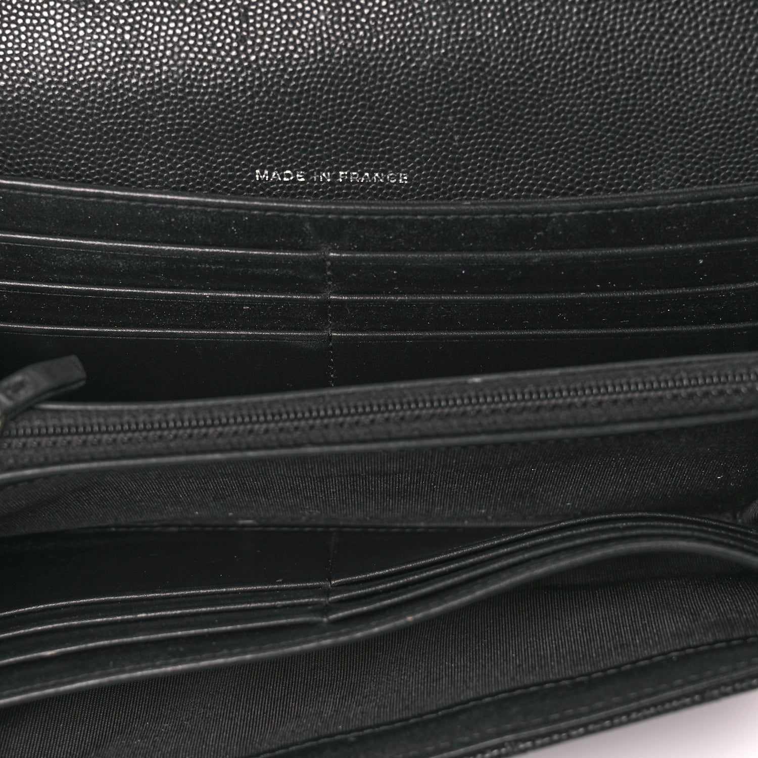 Chanel Caviar Quilted Long Boy Flap Wallet Black 5 of 7