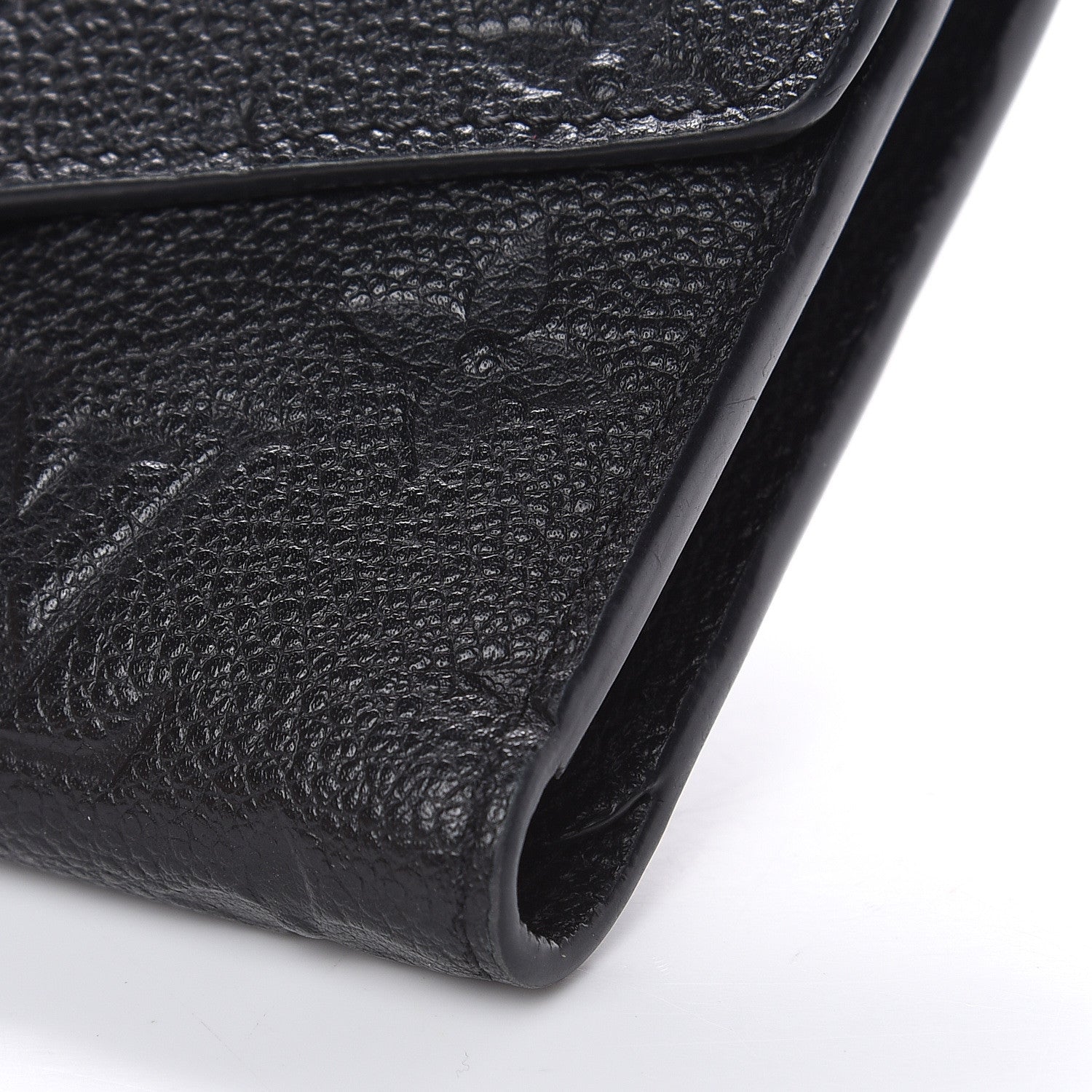 Louis Vuitton Empreinte Compact Curieuse Wallet Black 9 of 9