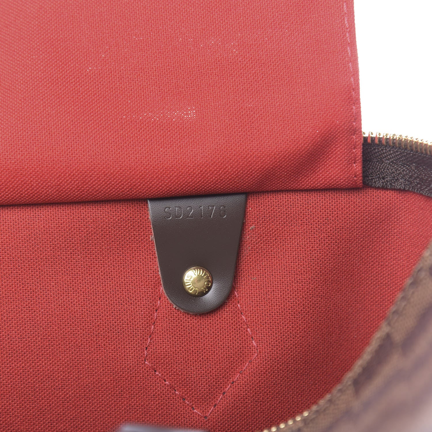 Louis Vuitton Damier Ebene Speedy 35 7 of 12