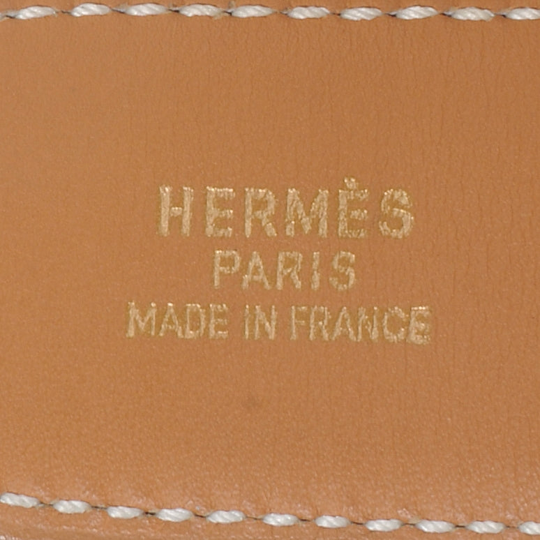 Hermes Box and Chamonix Reversible Constance 32mm H Belt Noir Natural 65 4 of 6