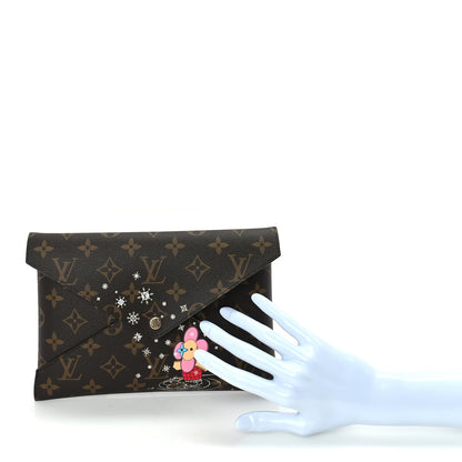 Louis Vuitton Monogram 2023 Christmas Animation Kirigami Pochette Set Multicolour 2 of 8