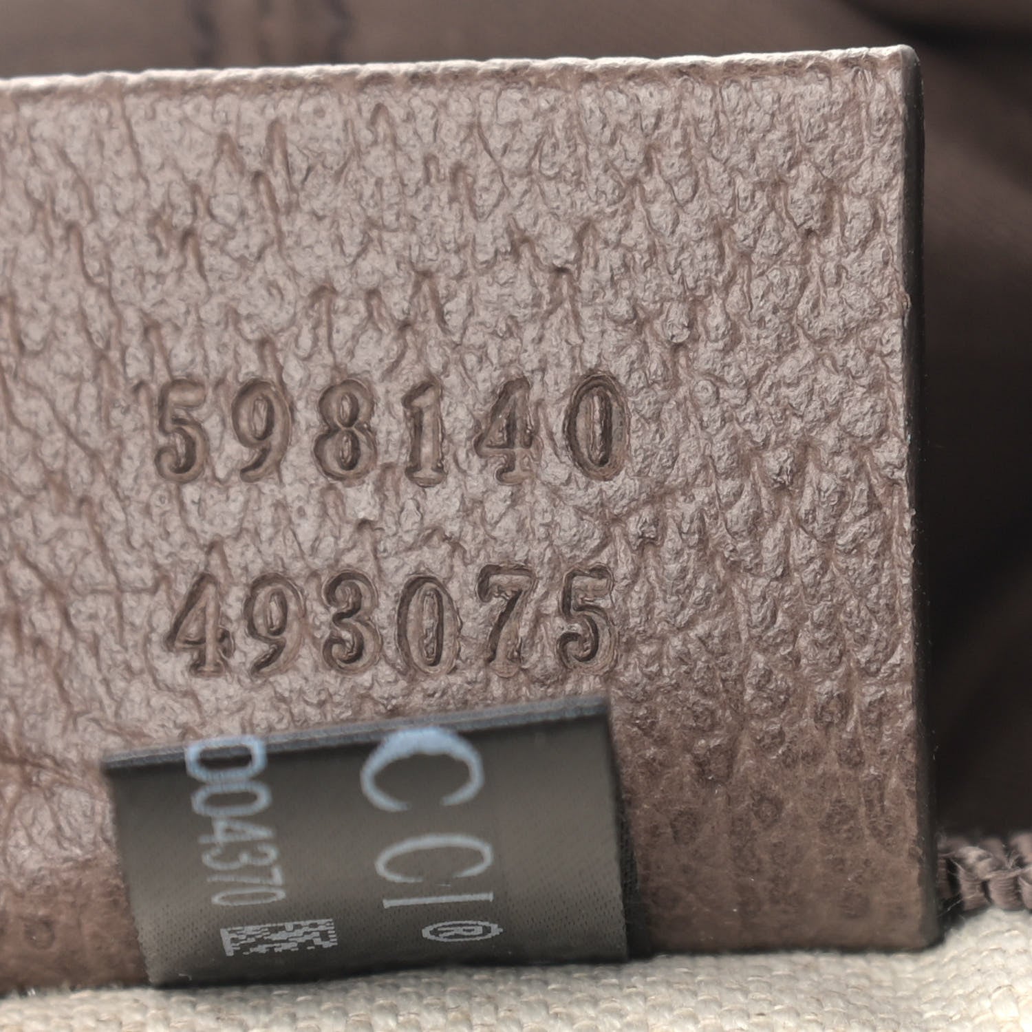 Gucci GG Supreme Monogram Medium Ophidia Double Buckle Backpack Brown 7 of 15