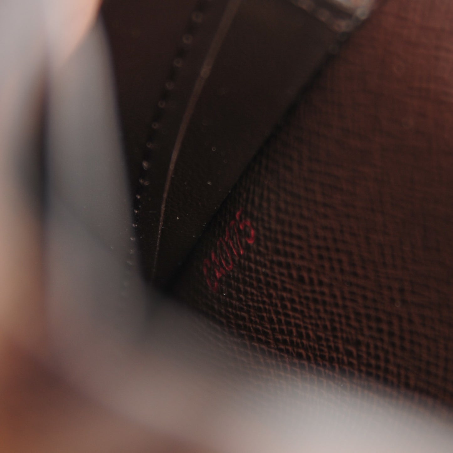 Damier Ebene Anais Wallet