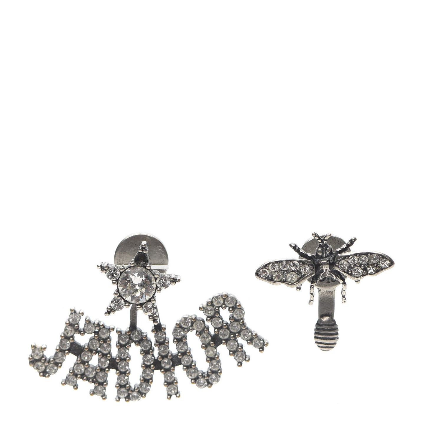 Palladium Crystal J'adior Earrings