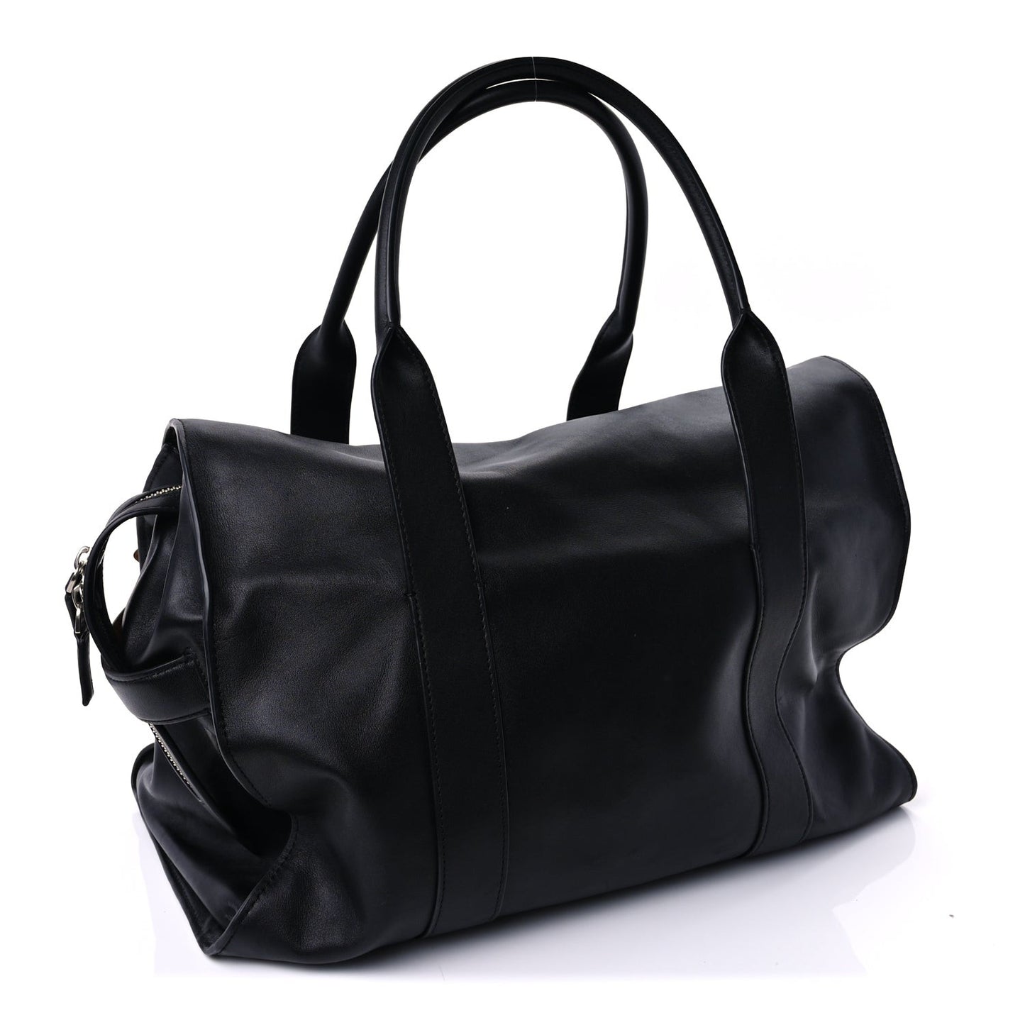 Calfskin Dakota Tote Bag Black