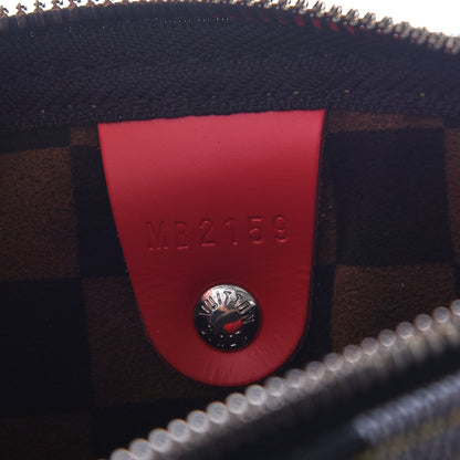 Louis Vuitton Damier Speedy Bandouliere 30 Black White 7 of 9