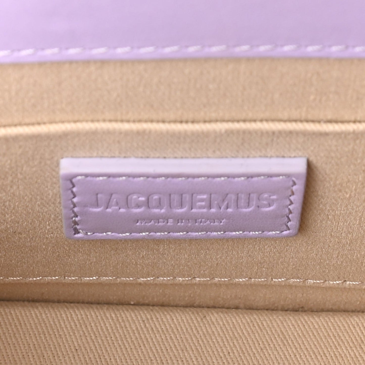 Smooth Calfskin Le Chiquito Moyen Lilac