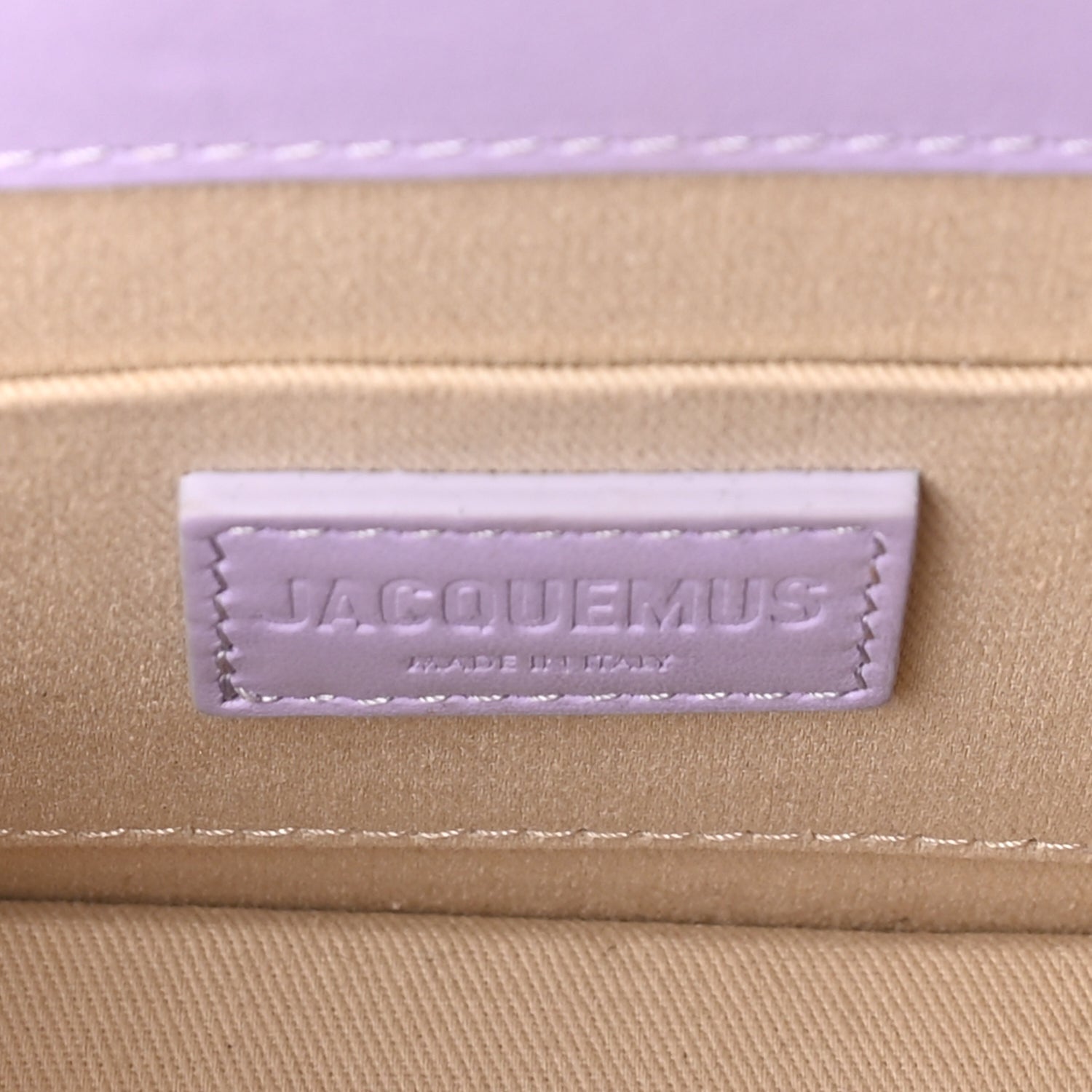 Jacquemus Smooth Calfskin Le Chiquito Moyen Lilac 5 of 8