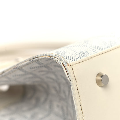 Goyard Goyardine Jersey PM Bag White 10 of 17