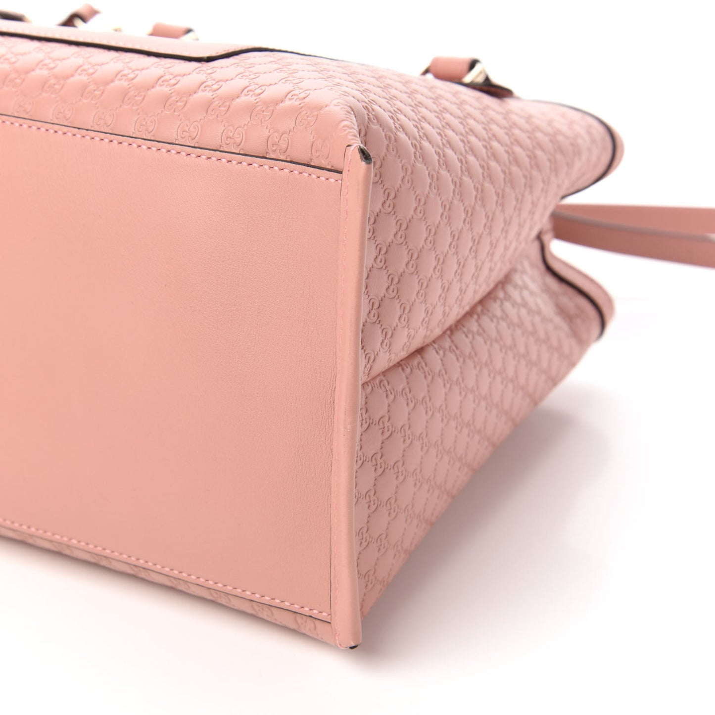 Soft Microguccissima Medium Tote Soft Pink