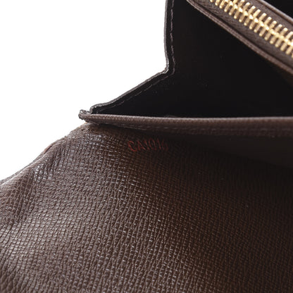 Louis Vuitton Damier Ebene Sarah Wallet 8 of 10