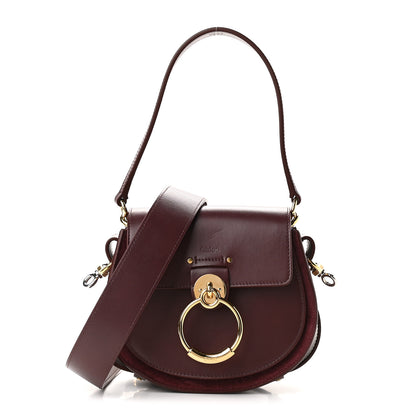 Chloe Calfskin Small Tess Bag Burnt Brown 1 of 9