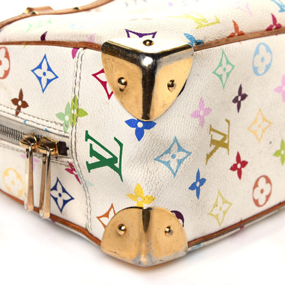 Louis Vuitton Monogram Multicolor Trouville White 6 of 8