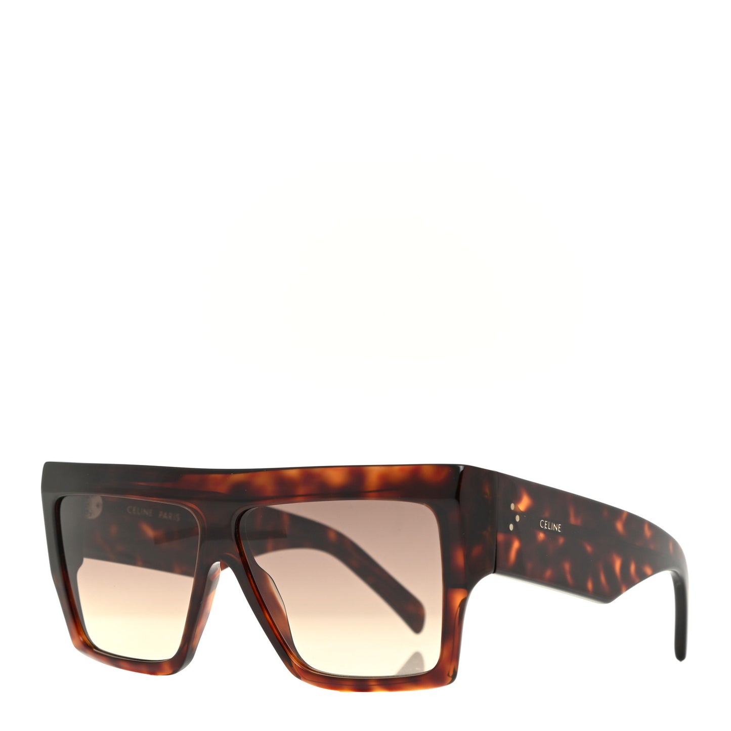 Acetate Rectangular Sunglasses CL400921 Dark Havana