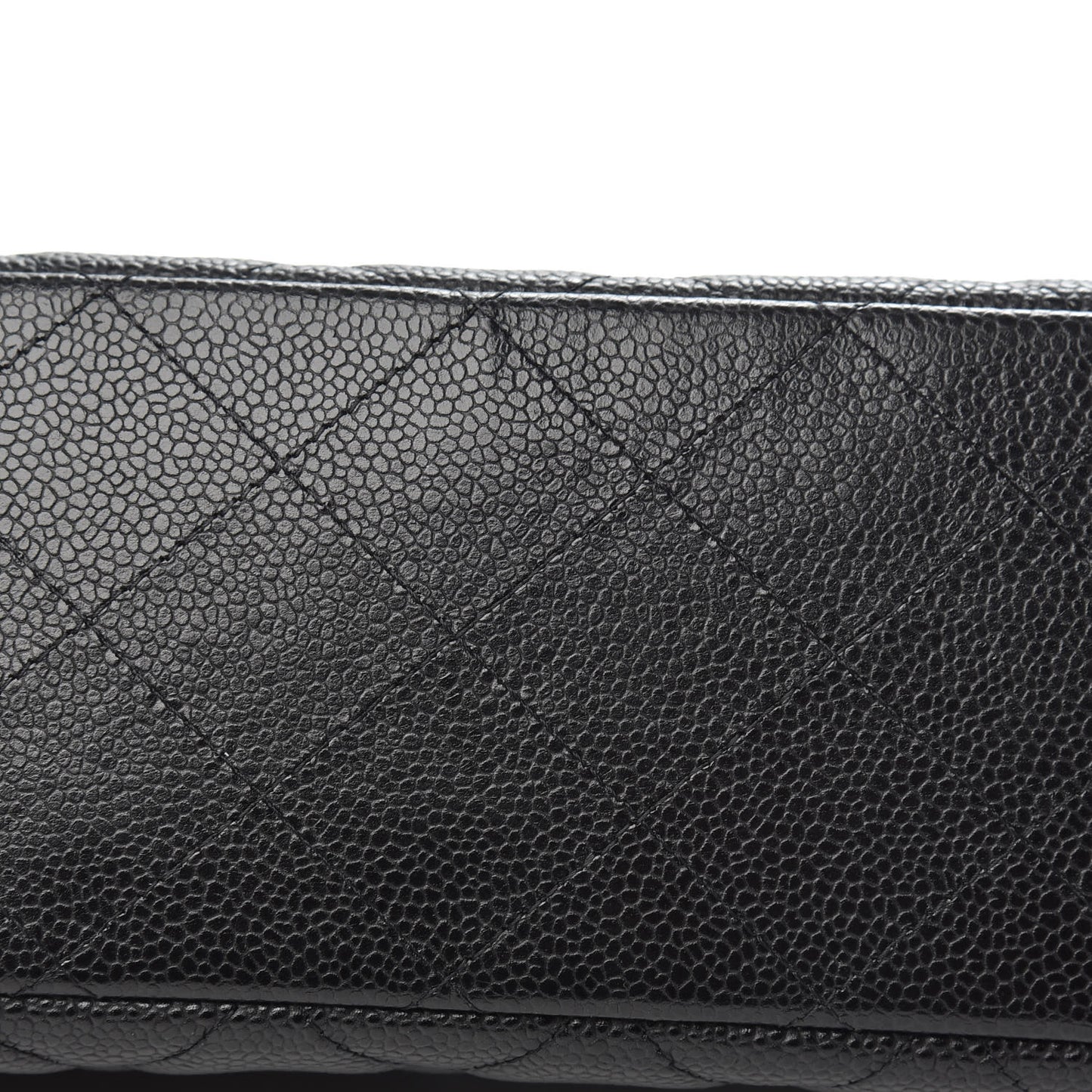 Caviar Quilted Maxi Single Flap Black