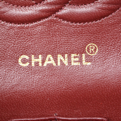 Chanel Lambskin Quilted Medium Double Flap Black 6 of 8