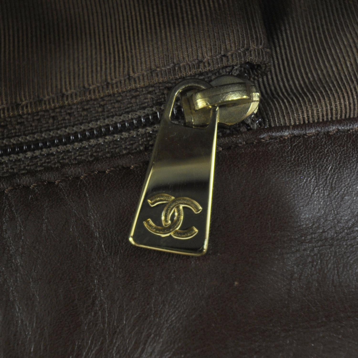 Chanel Straw Raffia Summer Tote Beige Brown 8 of 9