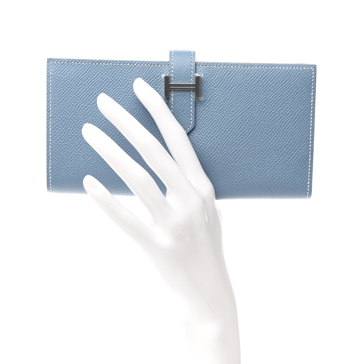 Epsom Bearn Gusset Wallet Blue Jean