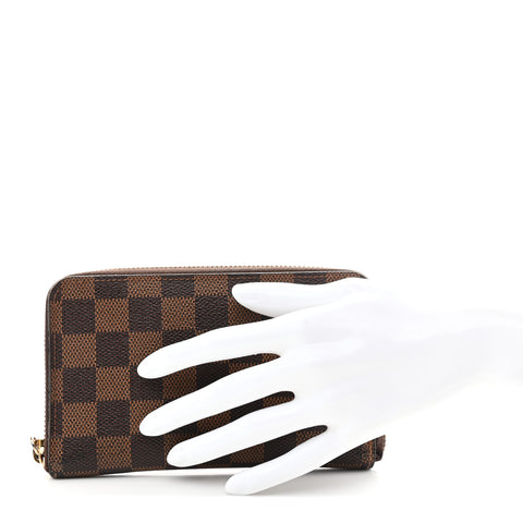 Damier Ebene Zippy Compact Wallet
