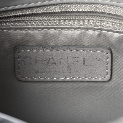 Chanel Sequin Mini Rectangular Flap Silver 5 of 10