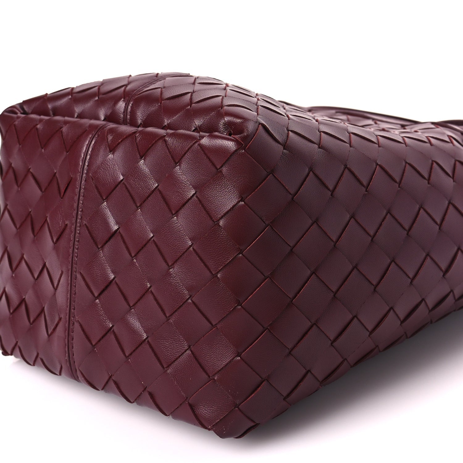 Bottega Veneta Nappa Intrecciato Small Flip Flap Tote Barolo 8 of 8